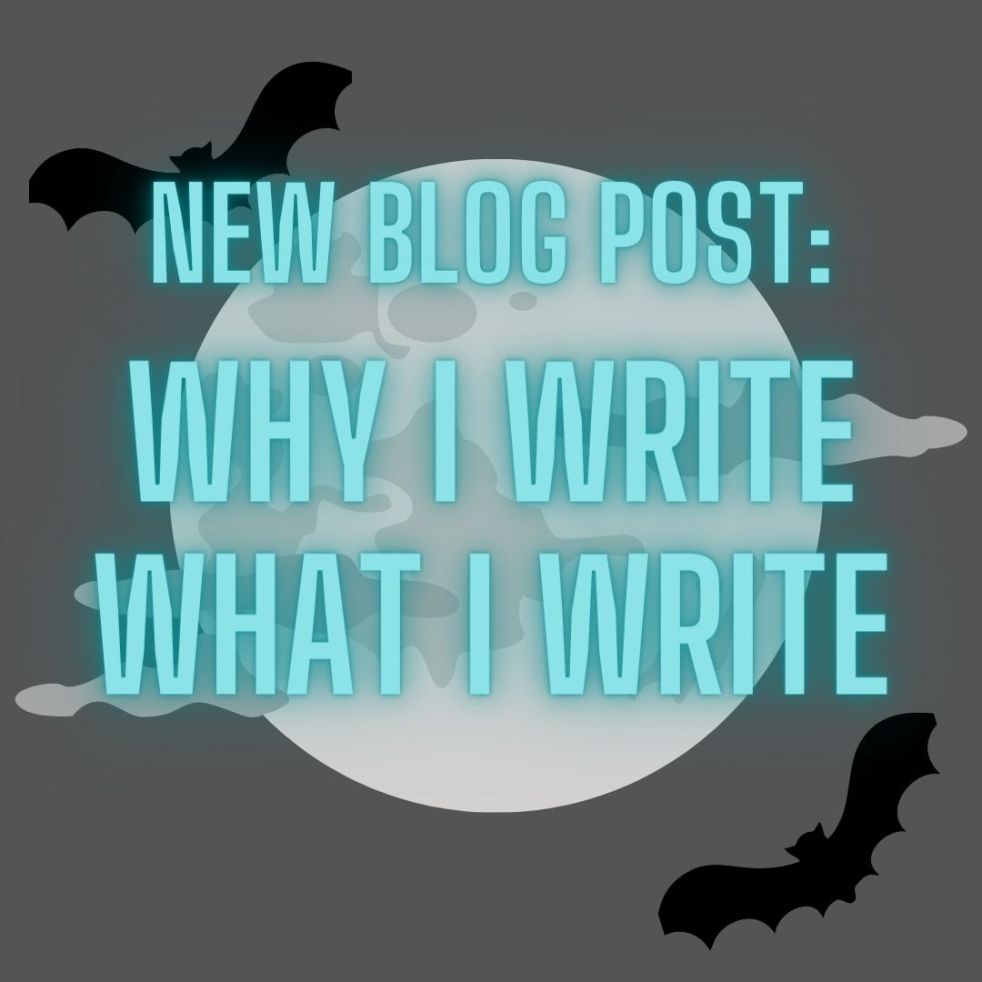 new blog postL why i write what i write