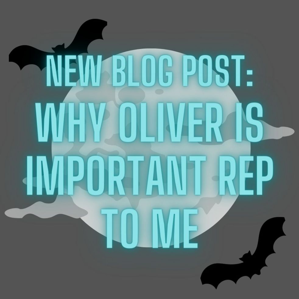 New Blog post: why Oliver is important rep to me