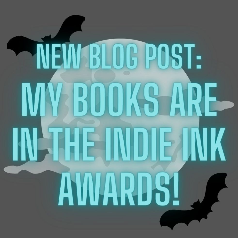 new blog post: my books are in the indie ink awards