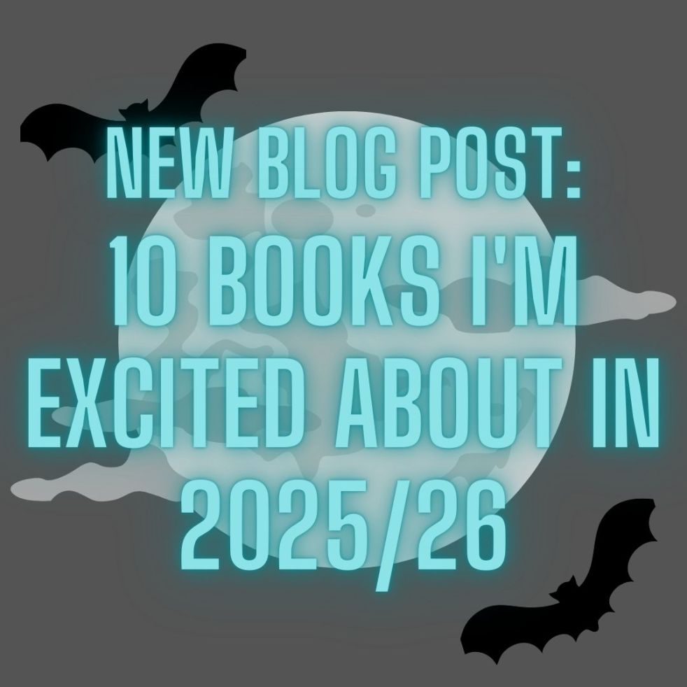 new blog post: 10 Books I'm Excited About in 2025/26