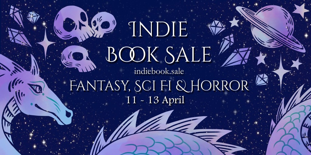 the narratess indie book sale banner
indiebook.sale
fantasy, scifi, and horror, April 11-13th